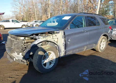 2021 Ford Explorer Xlt из США, поврежденный, VIN 1FMSK8DH4MGA68683